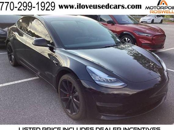 TESLA MODEL 3 2018 5YJ3E1EA9JF033183 image